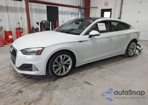 2022 Audi A5 Sportback Premium 40 Tfsi Quattro S Tronic z USA, uszkodzony, nr VIN WAUABCF50NA003644